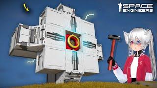 This Simple Building Trick Makes Connector Stronger, Space Engineers