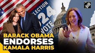 US Elections 2024: Barack, Michelle Obama endorse Kamala Harris in video of live call