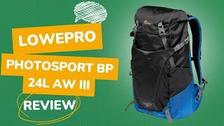 Lowepro PhotoSport BP 24L AW III: The Ultimate Adventure Backpack for Photographers