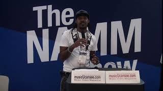 Eric Gales #NAMMShow - Shout-Out to musicUcansee.com