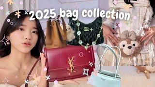 my handbag collection ₊˚ෆ  designer, affordable, what’s in my bag