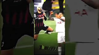 Theo Hernandez vs Cuti Romero ️ #footballshorts #shorts