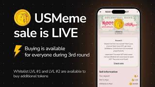 Near wallet новая раздача токенов USMeme | Станет ли проект круче, чем Notcoin