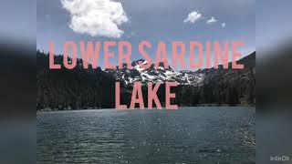 Upper and Lower Sardine Lake.