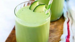 Cucumber juice /milk shake /healthy drink /kiyar juice /Shirin's World