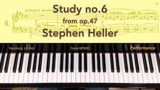 Study no.6, op.47 by Stephen Heller