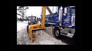 RPM215 Industrial Loader-Mounted Snow Blower / Souffleuse Industrielle Amovible