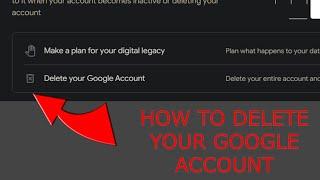 How to delete your Google account | 2023