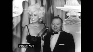 Jayne Mansfield and Mickey Rooney at the Golden Globes