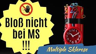 Das richtige Verhalten bei Multiple Sklerose