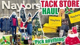 THE ULTIMATE EQUESTRIAN CHRISTMAS ~ Mega festive tack store haul at Naylors | Vlogmas Day 2