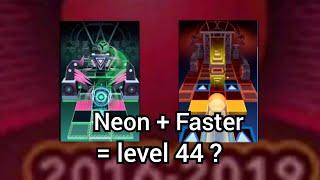 Rolling Sky level 44 is coming soon - perfect music swap with neon and faster | Mr.誠仔