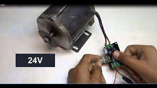 صنع دارة بسيطة للتحكم في سرعة محرك تيار عالي مستمر \\ High curent DC Motor speed control circuit