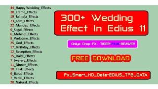 300+ Wedding Effect In Edius 11 Free Download-#tigerfilmbeawer