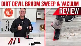 Dirt Devil Cordless Broom Sweep and Vacuum BD45000V REVIEW