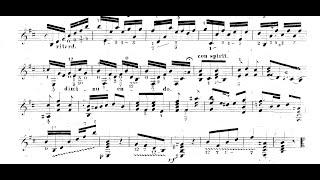 Vassily Sarenko - Four Etudes for Guitar [Score-Video]