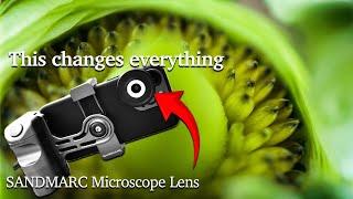 This Lens is a Game Changer || SANDMARC Microscope Lens || Iphone 15 Pro Max Photography Tips