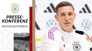 ️ Pressekonferenz der Nationalmannschaft mit Nico Schlotterbeck