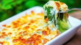 BAKED SPINACH WITH CHEESE | How To Cook Baked Spinach with Cheese At Home