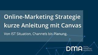 Online Marketing Strategie Anleitung: Mit Hilfe eines Canvas die Onlinemarketing Strategie erstellen