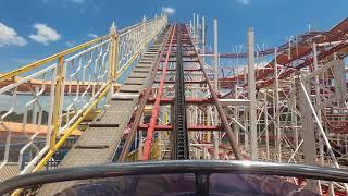 Cyclone Indiana Beach POV - New For 2022 Coaster