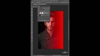 Gradient Tool using in #adobephotoshop #tutorial #telugu  #photoshop #photography #photoediting