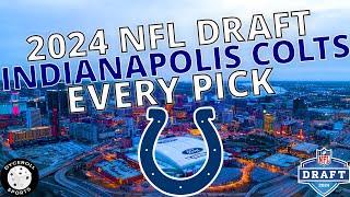 Indianapolis Colts Draft Picks - 2024 NFL Draft (Laiatu Latu, Adonai Mitchell & More!!!)