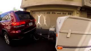 How to Safely Hook Up and Tow a Camper or Trailer by yourself!