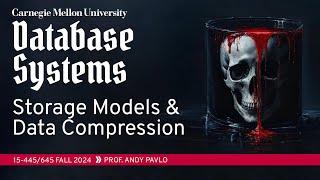 #05 - Row vs. Column Storage + Compression  StarTree Database Talk (CMU Intro to Database Systems)