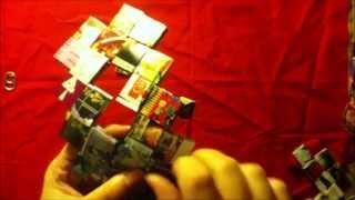 How To Make A Square Candy Wrapper Bag / Purse Part 1