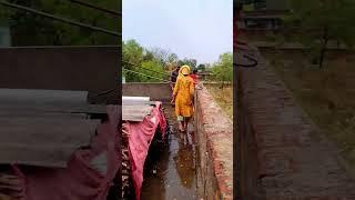 Heavy Rain  | Bhari barf bari #new #virelvideo #santhali