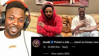 Mark Responds to Druski Saying He Picked a Side