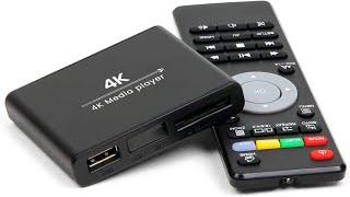 ACEMAX 4K Digital Media Player Ultra HD for USB Drives and MicroSD Cards Digital Signage
