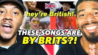 Songs Americans didn't know were British artists | All Of These Hits Are By Brits!  REACTION!