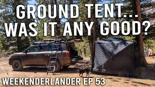 Camping WithOUT A RoofTop Tent?? - WEEKENDERLANDER EP 53 - Family Camps In The LX570