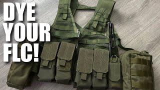 How To Dye Military Surplus FLC Vest - Cheap & Easy!