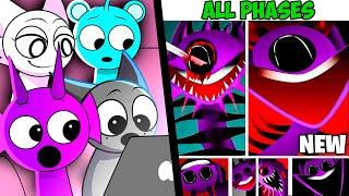 Incredibox Sprunki Durple & Wenda & Sky & Gray React To NEW All Phases in Incredibox Sprunki!