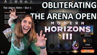 Obliterating The Arena Open Day One with Boros Aggro - Modern Horizons 3 Sealed