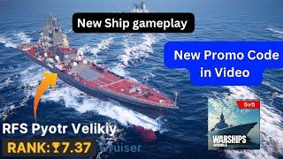 RFS Pyotr Velikiy Warships Mobile 2 New Promo Code | Im Time Traveler