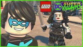 Lego DC Super Villains - Unlocking Donna Troy Hall Of Justice