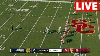 NCAAF LIVE Notre Dame Fighting Irish vs USC Trojans | Week 14 Full Game - 2024 College Football 25