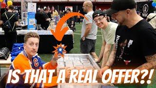 HUGE Sports Card Negotiations at MONTREAL Card Show!!!