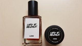 "Lord of Misrule" Perfume and Solid Perfume: Lush Reviews #129 and #130