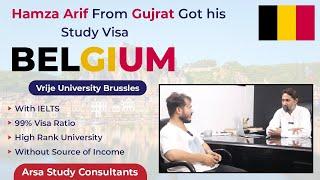 Study Visa of Belgium|Study Visa for Pakistani Student |Highest visa ratio