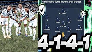 BEST POST PATCH META 4141 CUSTOM TACTICS | WIN MORE GAMES- FC 24 ULTIMATE TEAM