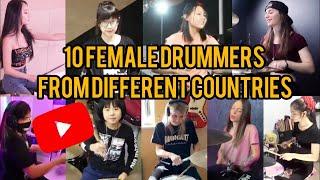 TOP 10 FEMALE DRUMMERS 2021