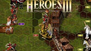 Heroes 3 of Might and Magic ‍️: Casually defeating a Rampart semi-boss!