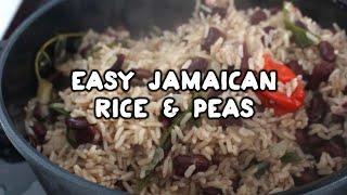 How to make Easy Jamaican Rice & Peas