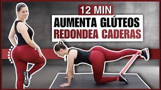 RUTINA EN CASA PARA AUMENTAR CADERAS Y GLUTEOS CON BANDA ELÁSTICA Y SIN SENTADILLAS | NatyGlossGym