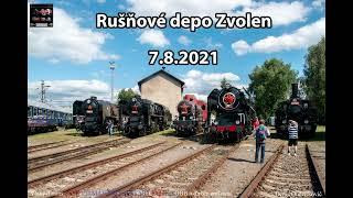 Rušňové depo Zvolen 7. 8.2021